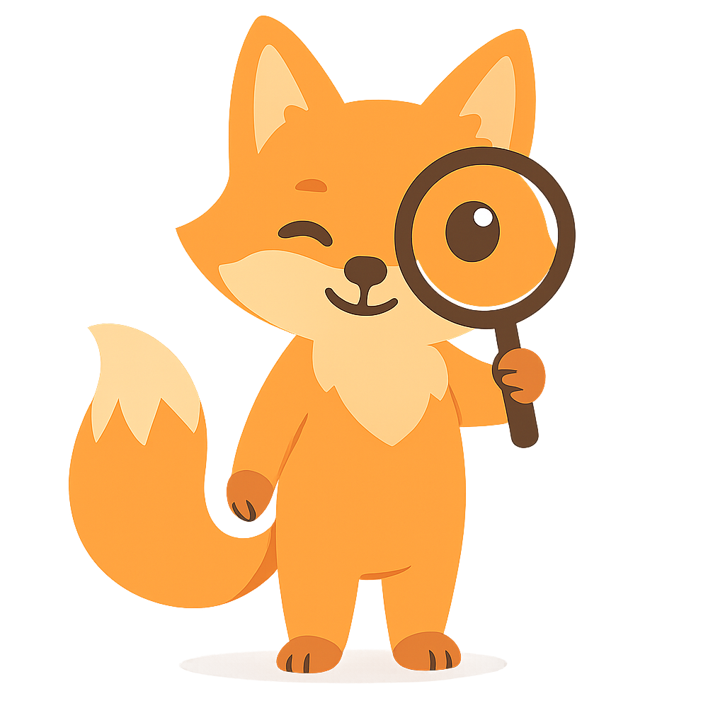 Fox con lupa